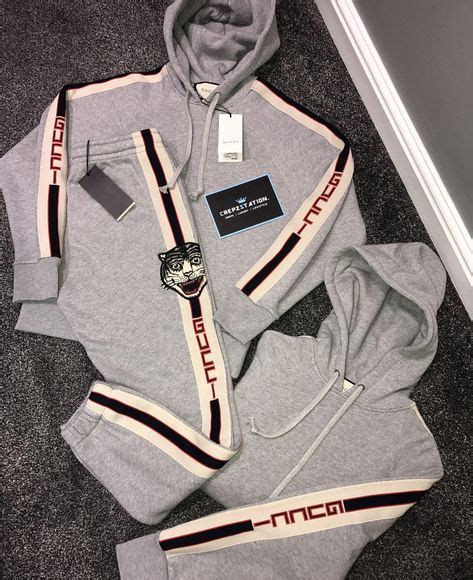 gucci sweatshirt men's sale|men's gucci sweat suits.